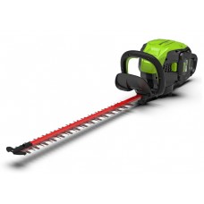 Tagliasiepi a batteria GREENWORKS GD60HT pacchetto completo di batteria 60V 2.0 Ah (G60B2) e caricabatteria G60UC